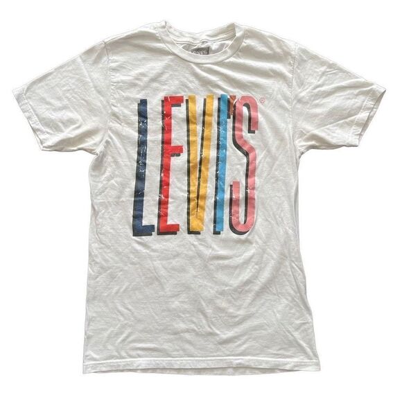 🌸 Levi’s Graphic Tee Shirt Top - Picture 1 of 5